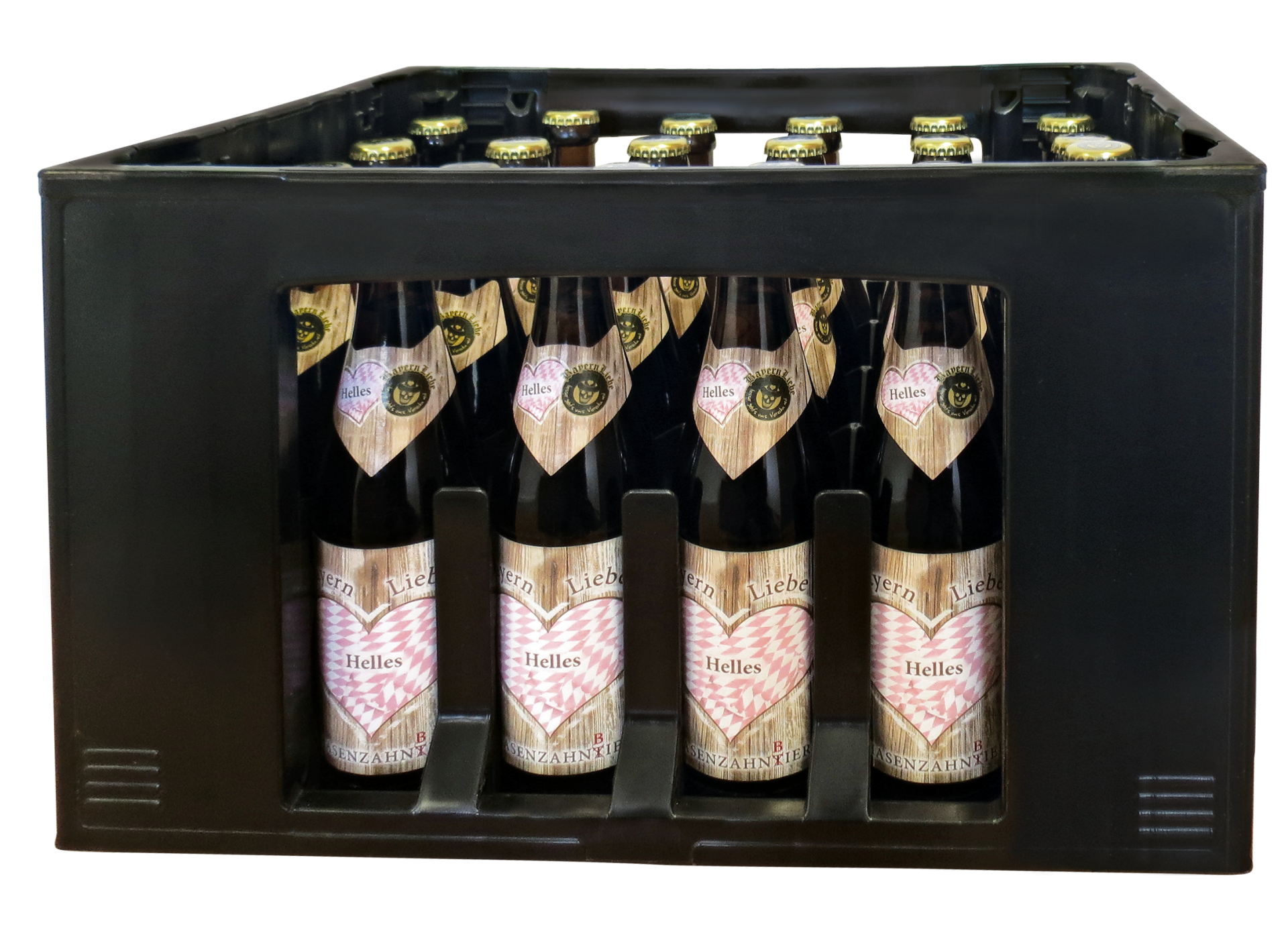 Bierkasten Röhrl Bräu Helles