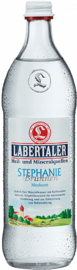 Glasflasche Labertaler Stephanie Brunnen Medium