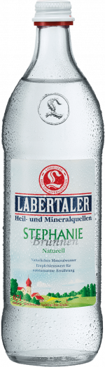 Glasflasche Labertaler Stephanie Brunnen Naturell