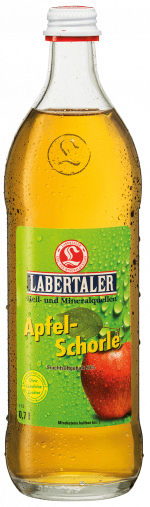 Glasflasche Labertaler Apfelschorle 0,7l