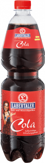 PET-Flasche Labertaler Cola classic 1l