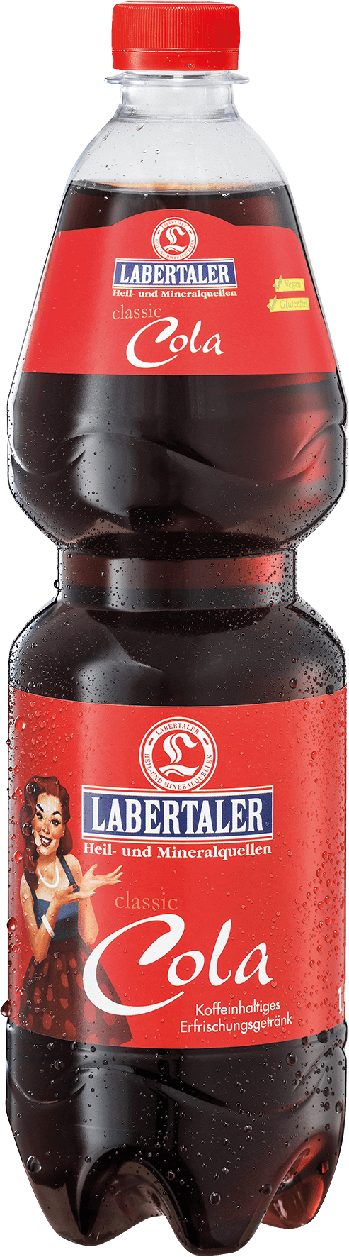 PET-Flasche Labertaler Cola classic 1l