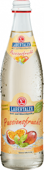 Glasflasche Labertaler Passionsfrucht