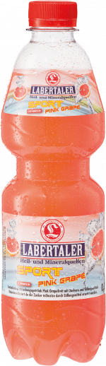 PET-Flasche Labertaler Sport Pink-Grape