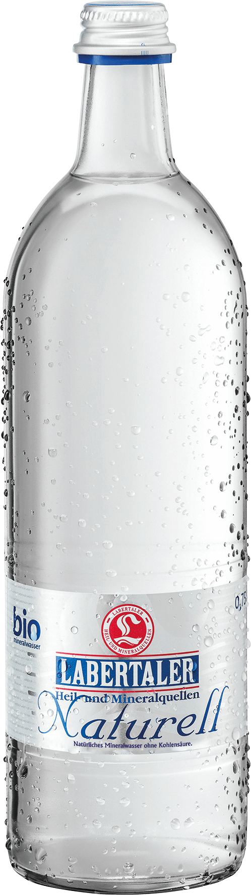 Glasflasche Labertaler Wasser Naturell 0,75l