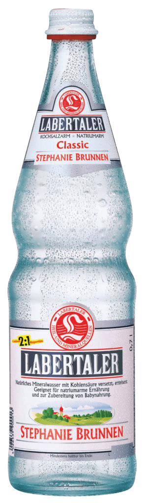 Glasflasche Labertaler Stephanie Brunnen Classic 0,7l