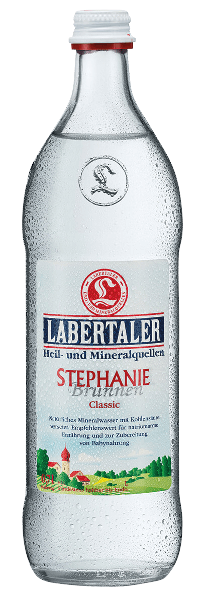 Glasflasche Labertaler Stephanie Brunnen Classic