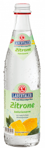Glasflasche Labertaler Zitronen-Limonade kalorienarm 0,5l