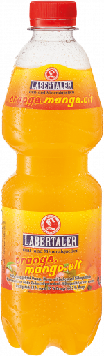 PET-Flasche Labertaler orange.mango.vit