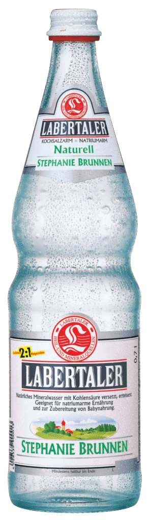 Glasflasche Labertaler Stephanie Brunnen Naturell 0,7l