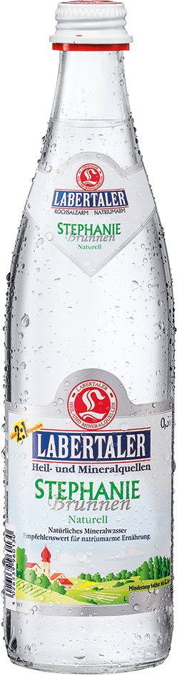 Glasflasche Labertaler Stephanie Brunnen 0,5l