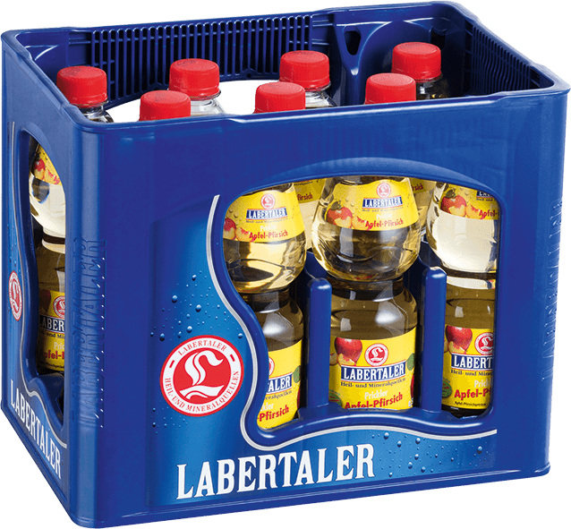 Träger Labertaler Apfel-Pfirsich-Prickler 11 x 0,5l PET